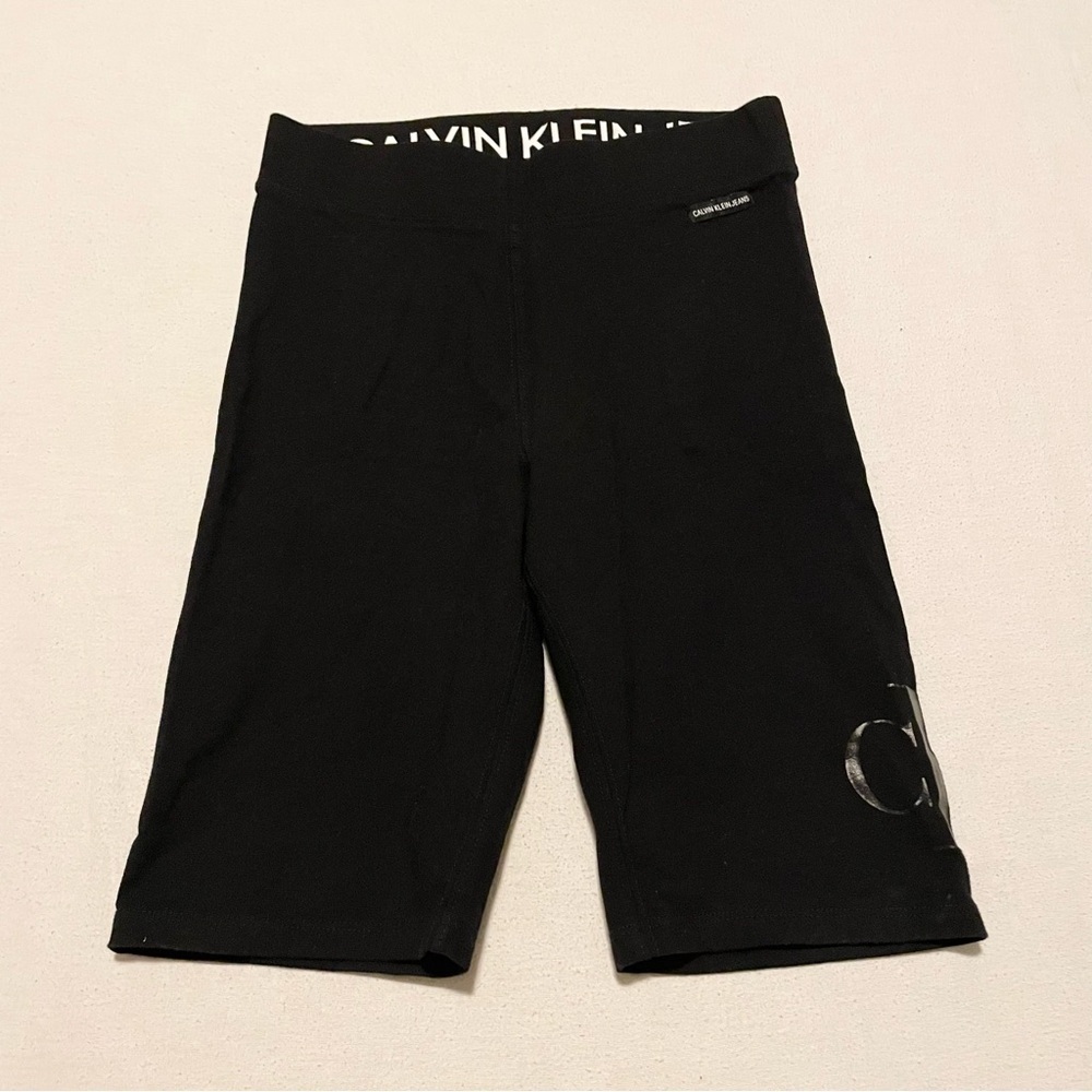 Calvin Klein Womens Black Bike Shorts Size XS